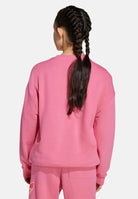 ADIDAS ORIGINALS Felpa con cappuccio Trefoil rosa da bambina JV8571  ADIDAS ORIGINALS 