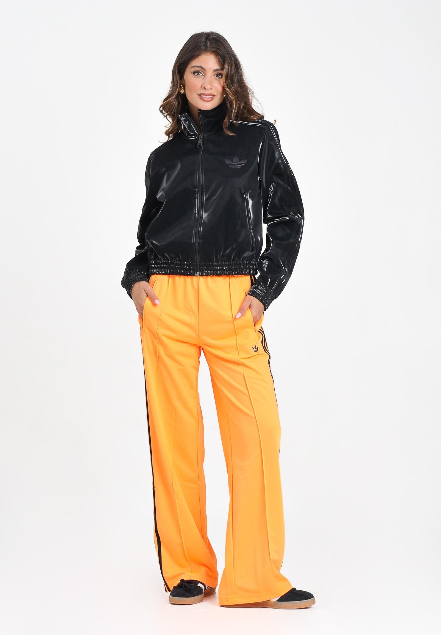 ADIDAS ORIGINALS Pantalone sportivo Adicolor Classic Firebird Loose arancione fluo da donna JY2694 . ADIDAS ORIGINALS 