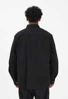 CALVIN KLEIN JEANS Camicia a manica lunga nera da uomo LV04RE103GUB1 . CALVIN KLEIN JEANS 