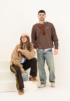 ADIDAS ORIGINALS Pantalone sportivo Adicolor Classics Firebird marrone da uomo JZ4096  ADIDAS ORIGINALS 