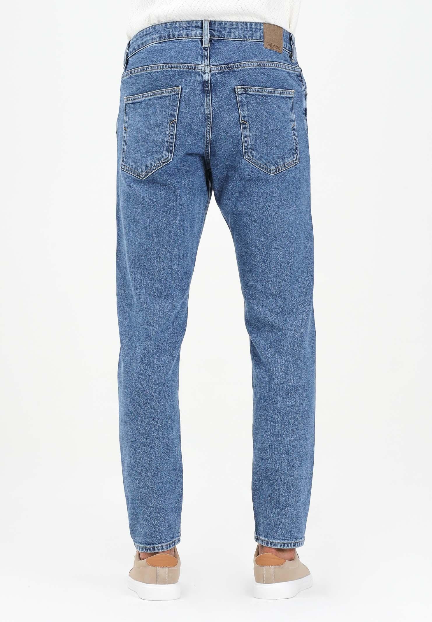 SELECTED HOMME Jeans in denim blu medio da uomo 16098202 MediumBlueDen SELECTED HOMME 