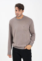 ARMANI EXCHANGE Maglioncino girocollo marrone da uomo XM000338AF12291 U6107 ARMANI EXCHANGE 