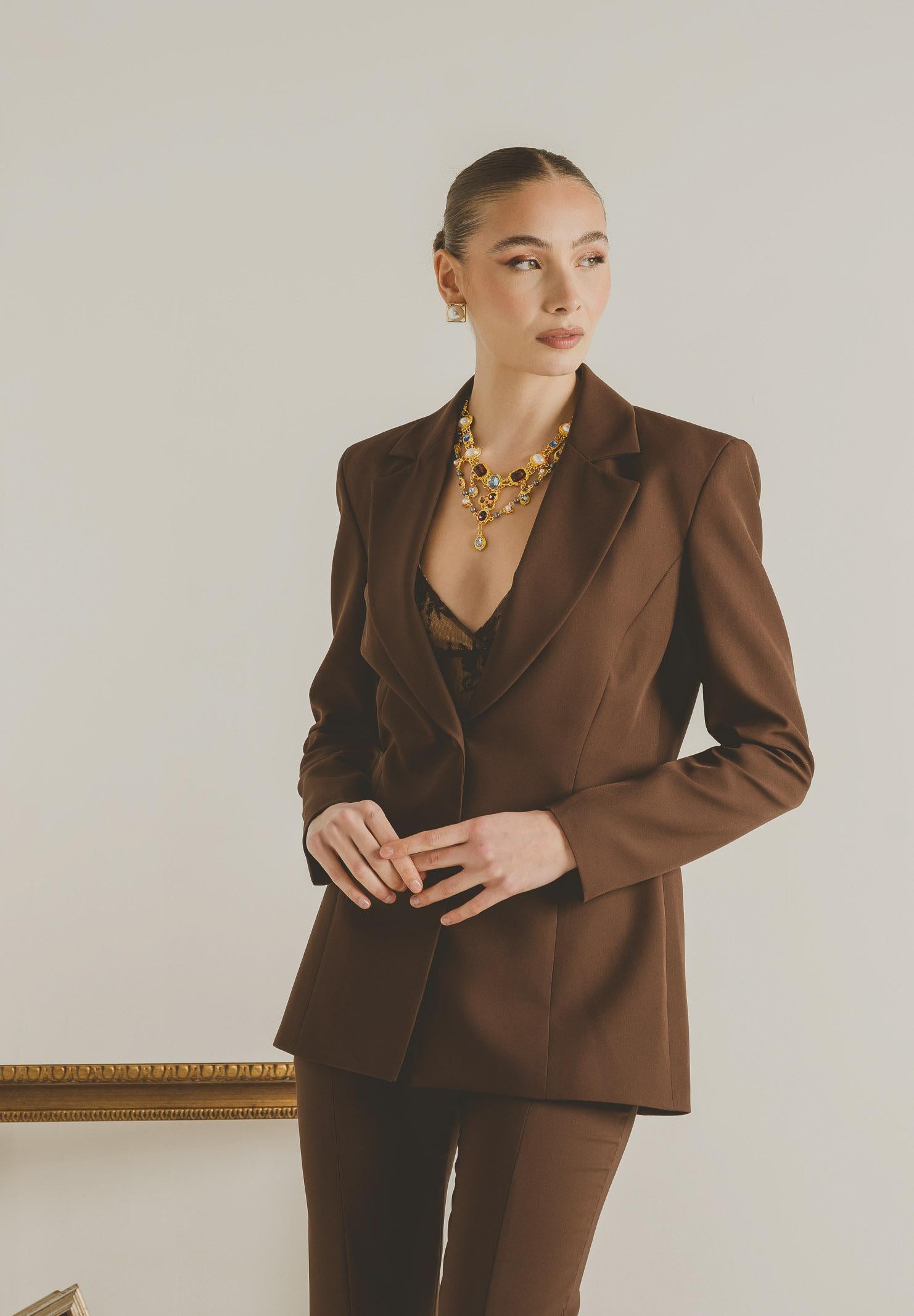 SANTAS Giacca ALLURE marrone da donna PV2622 NU SANTAS 