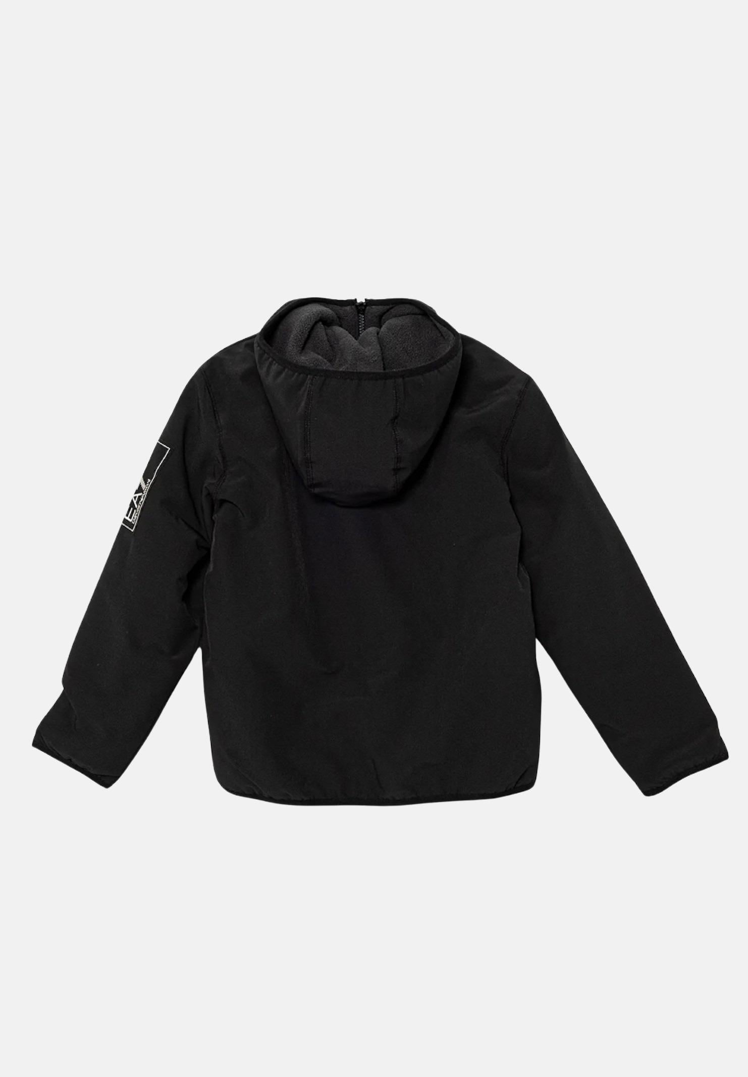 ARMANI  felpa nera per bambino e bambina 7B000166AF16826 UC001 EA7 