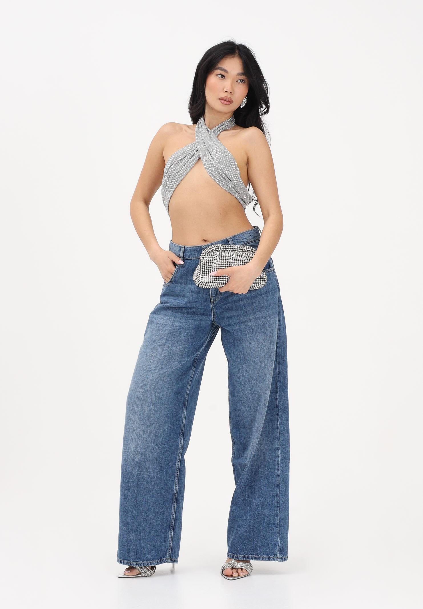 VICOLO Jeans Mia in denim medio da donna DAB5140 DEBL VICOLO 