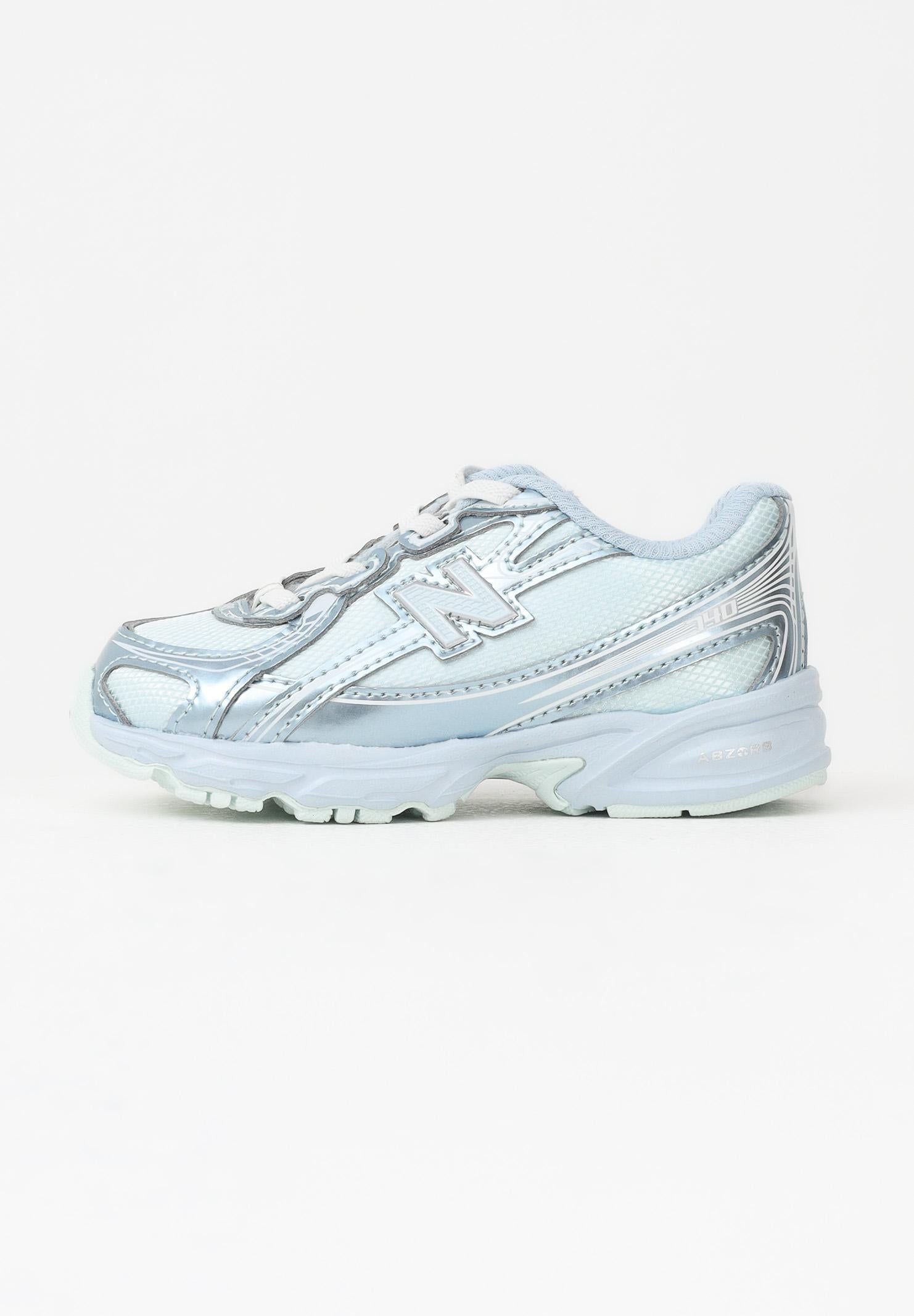 NEW BALANCE Sneakers 740 Bungee Lace azzurre da neonato I7409R4 . NEW BALANCE 