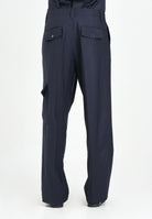 I'M BRIAN Pantalone cargo blu da uomo PA3508 005 I'M BRIAN 