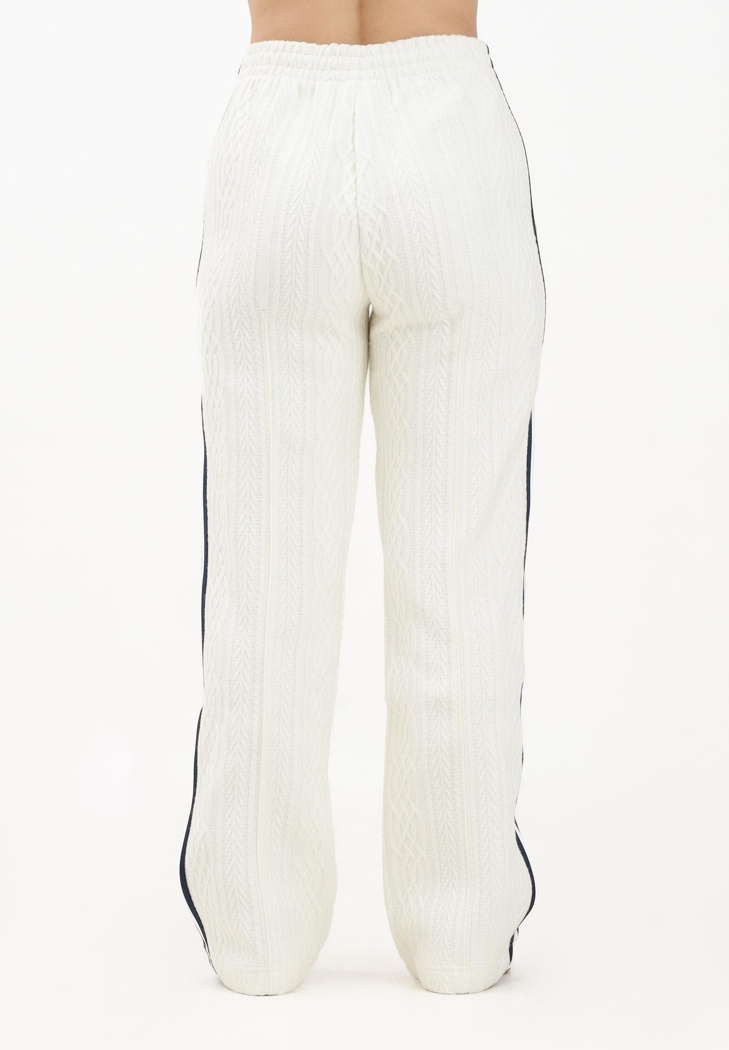 ADIDAS ORIGINALS Pantalone sportivo KNIT CLASSIC panna da donna KS7801 . ADIDAS ORIGINALS 