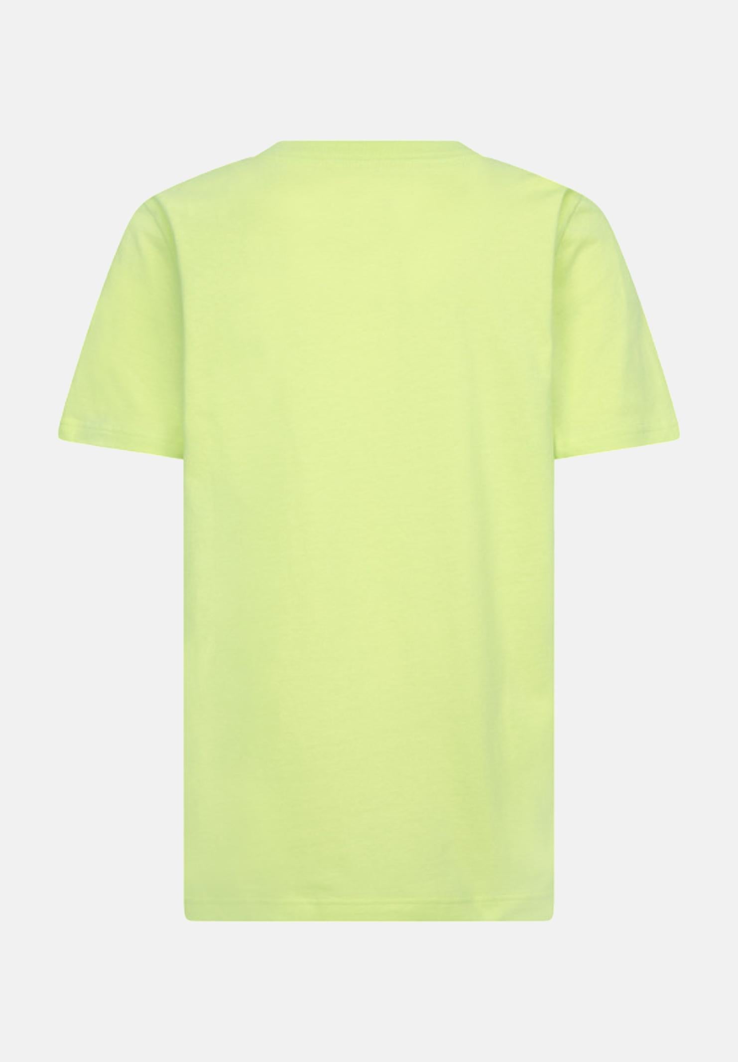 JORDAN T-shirt a manica corta fluo per bambino e bambina con ricamo Jumpman 95D266 Y0G JORDAN 