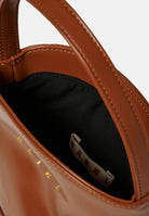 MARNI Borsa a mano Flower Basket marrone da donna M01820M00TK 0M704 MARNI 