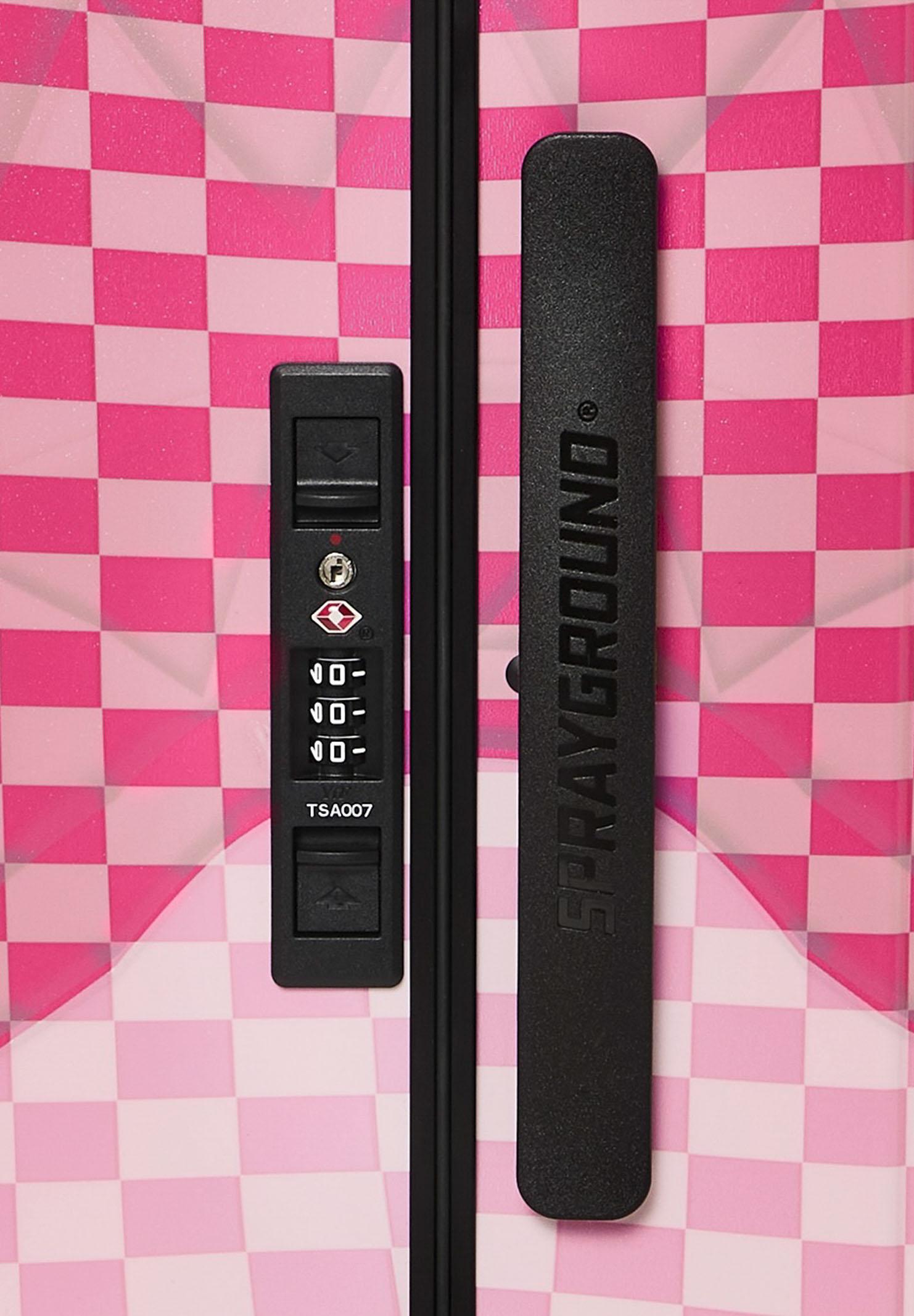 SPRAYGROUND Trolley Pink Sip Patch Carry-On Luggage rosa da donna 910CL316NSZ . SPRAYGROUND 