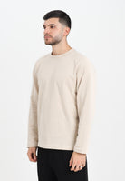 SELECTED HOMME T-shirt a manica lunga beige da uomo 16097847 Oatmeal SELECTED HOMME 