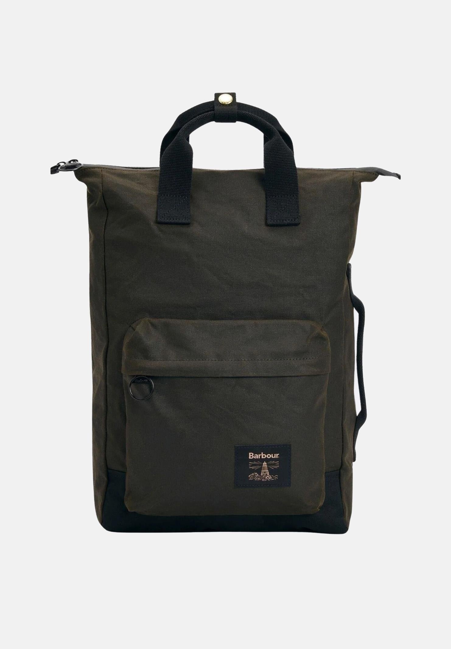 BARBOUR Zaino Field verde oliva per uomo e donna 252MUBA0714 OL71 BARBOUR 