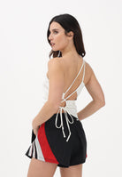 ADIDAS ORIGINALS Top sportivo monospalla bianco da donna KC9118 . ADIDAS ORIGINALS 