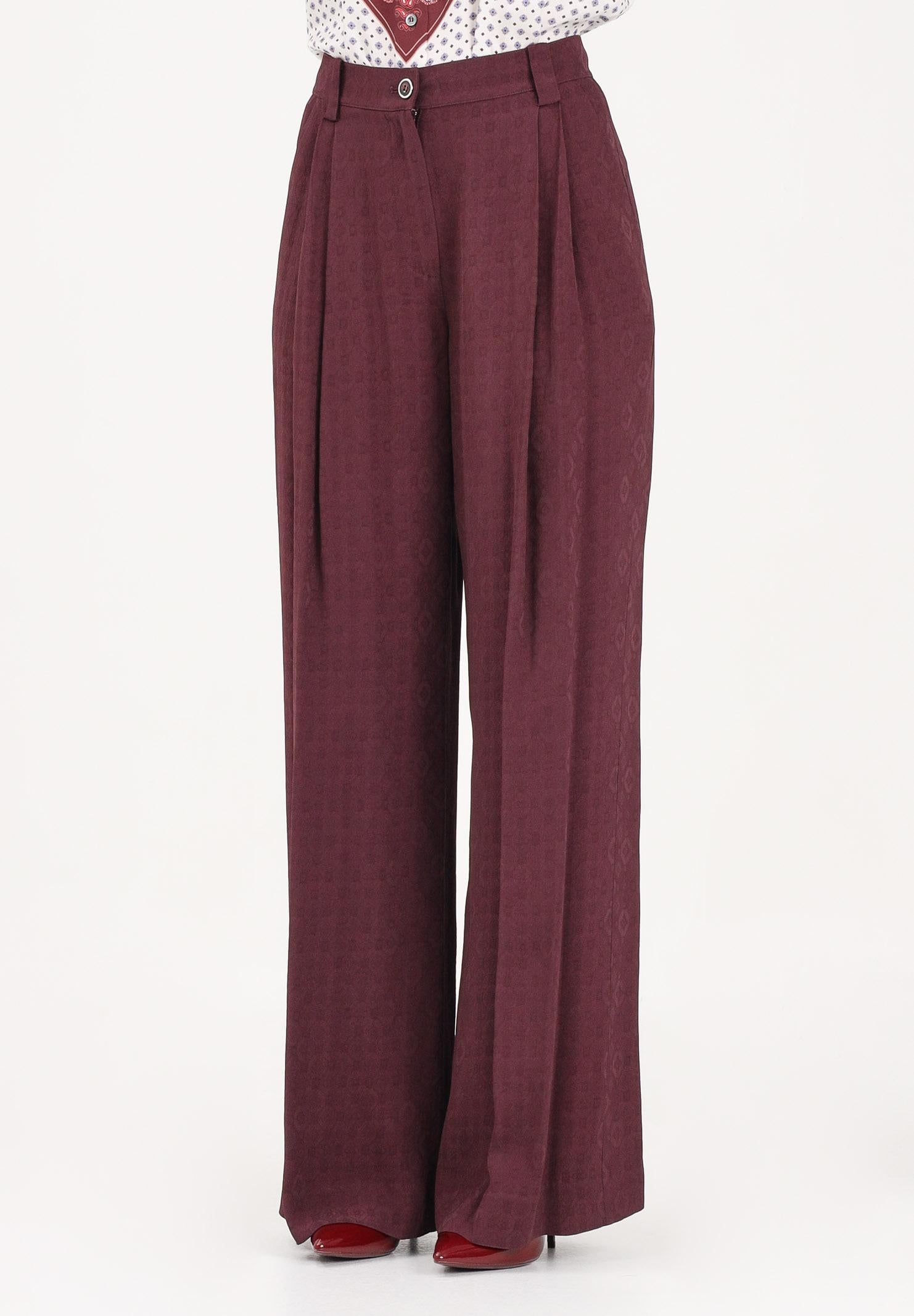 PINKO Pantalone elegante RUTH bordeaux da donna 106203A33H RR7 PINKO 