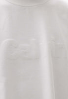 CALVIN KLEIN JEANS Maglioncino girocollo bianco da uomo con grafica con logo tono su tono LV04RE304GYAA . CALVIN KLEIN JEANS 