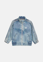 ADIDAS ORIGINALS Giacca sportiva effetto denim da neonato, unisex. KT4366 . ADIDAS ORIGINALS 