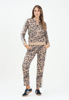 ADIDAS PERFORMANCE Tuta Essentials 3-Stripes Leo beige da donna JW8760  ADIDAS PERFORMANCE 