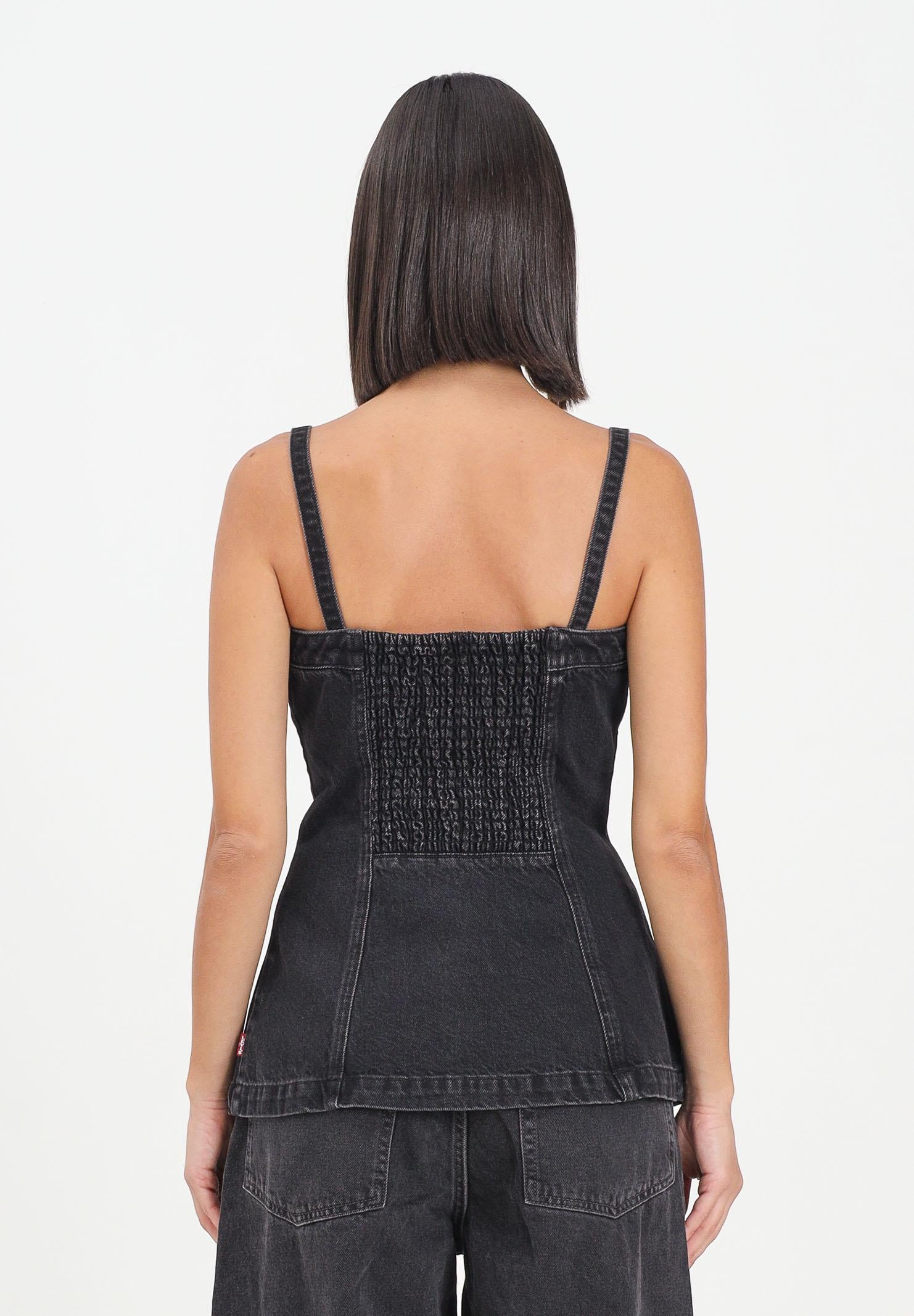 LEVI'S® Bustino in denim nero da donna 003Z5-0000  LEVI'S® 