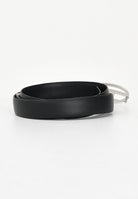 DIESEL Cintura nera da donna con fibbia impreziosita da strass J02524KXBLR K900 DIESEL 