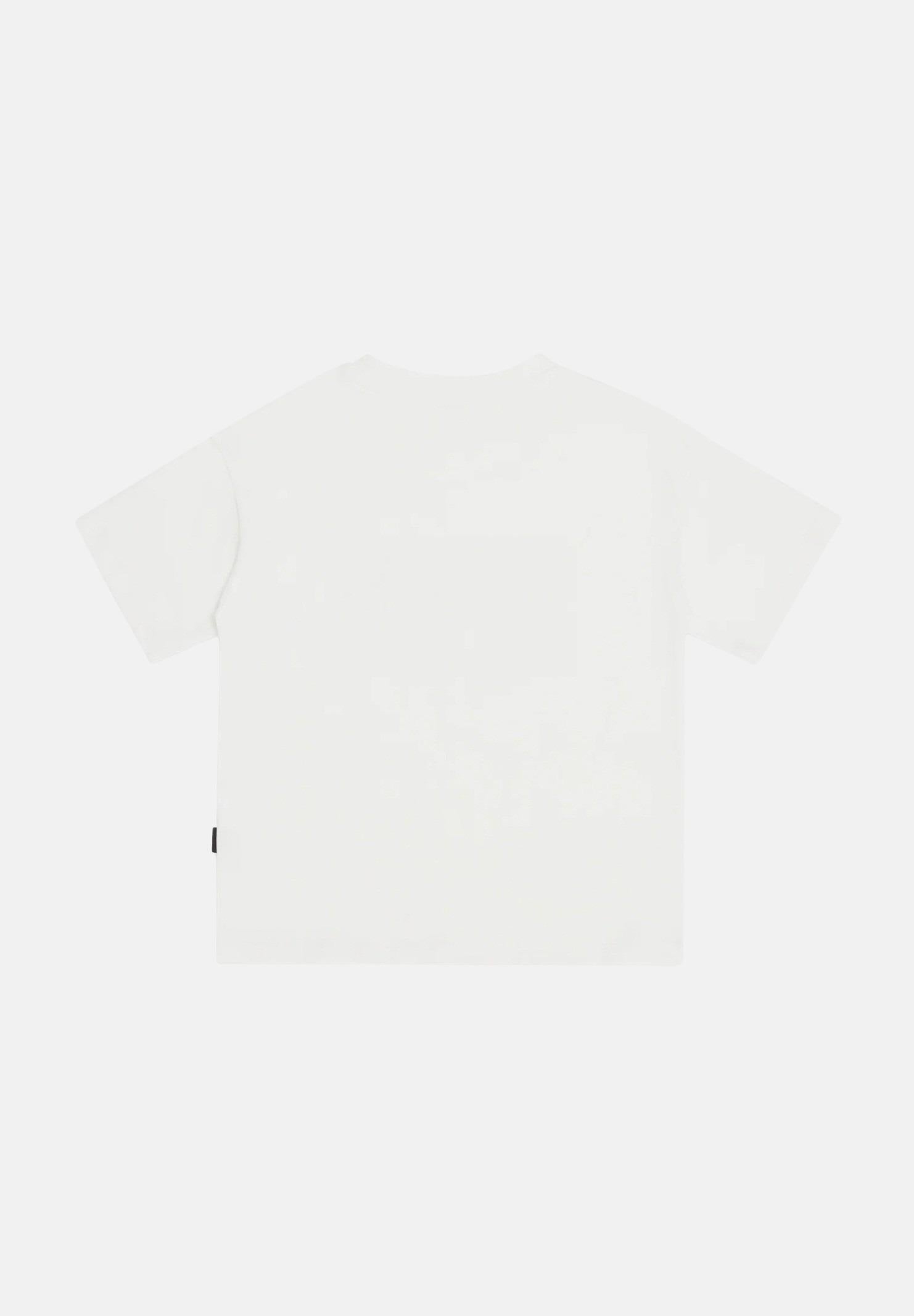 GCDS T-shirt Bianca Bambina con Stampa Logo 'TI AMO GCDS'