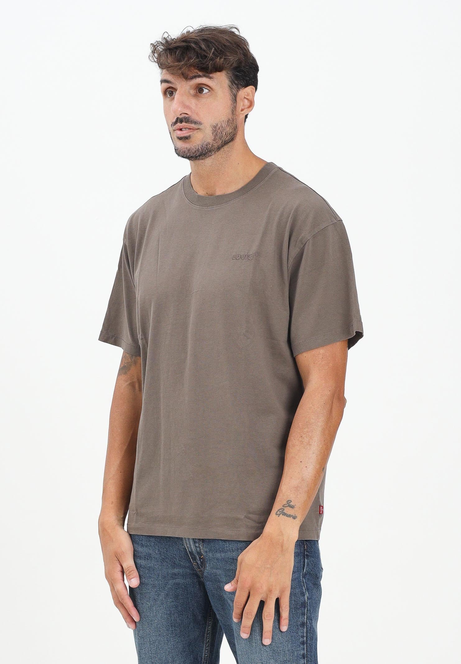 LEVI'S® T-shirt a manica corta Levi's® Red tab™ Vintage marrone da uomo A0637-0175 . LEVI'S® 