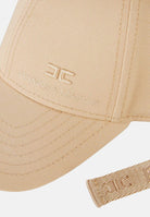 ELISABETTA FRANCHI Cappello con visiera beige da donna con nastro CL18F57E2 EA2 ELISABETTA FRANCHI 