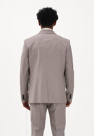 PATRIZIA PEPE Giacca monopetto fango da uomo 5S757RA1WK S184 PATRIZIA PEPE 