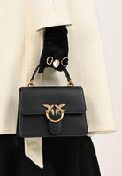 PINKO Borsa a mano Mini Love Bag One Top Handle Light nera da donna 100071A0F1 Z99Q PINKO 