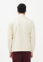 ADIDAS ORIGINALS Felpa con zip Colorblock panna e bordeaux per uomo e donna KA7751 . ADIDAS ORIGINALS 