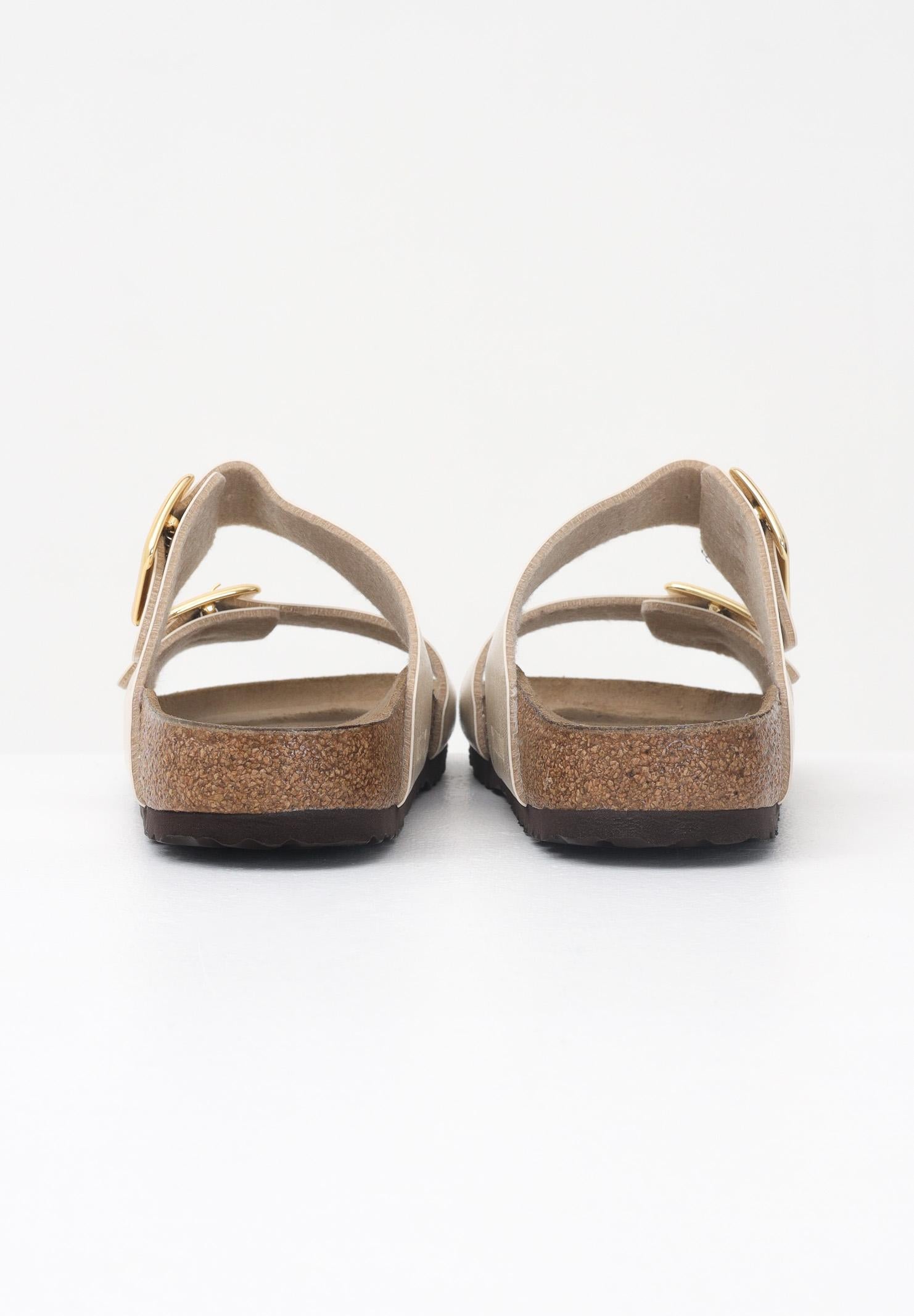 BIRKENSTOCK Ciabatte Sydney Cushion Buckle bianche da donna 1029492 . BIRKENSTOCK 