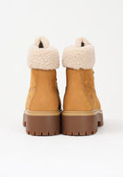 TIMBERLAND Anfibi impermeabili foderati con Plateau Stone Street gialli da donna TB0A2PU67541 . TIMBERLAND 
