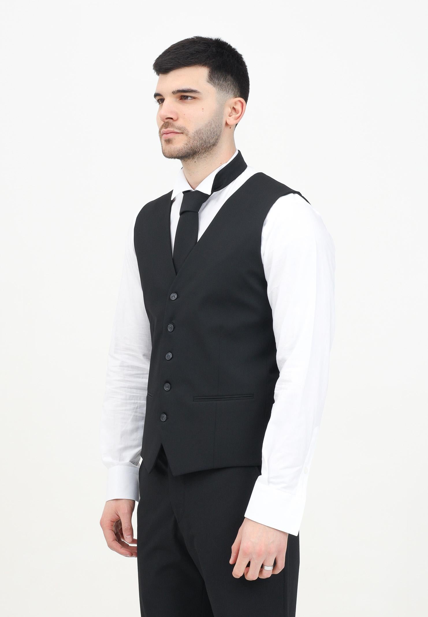 SELECTED HOMME Gilet nero da uomo 16089406 BL SELECTED HOMME 