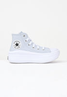 CONVERSE Sneakers Chuck Taylor All Star Move Fuzzy-Lining Platform ghiaccio da bambina A14416C . CONVERSE 