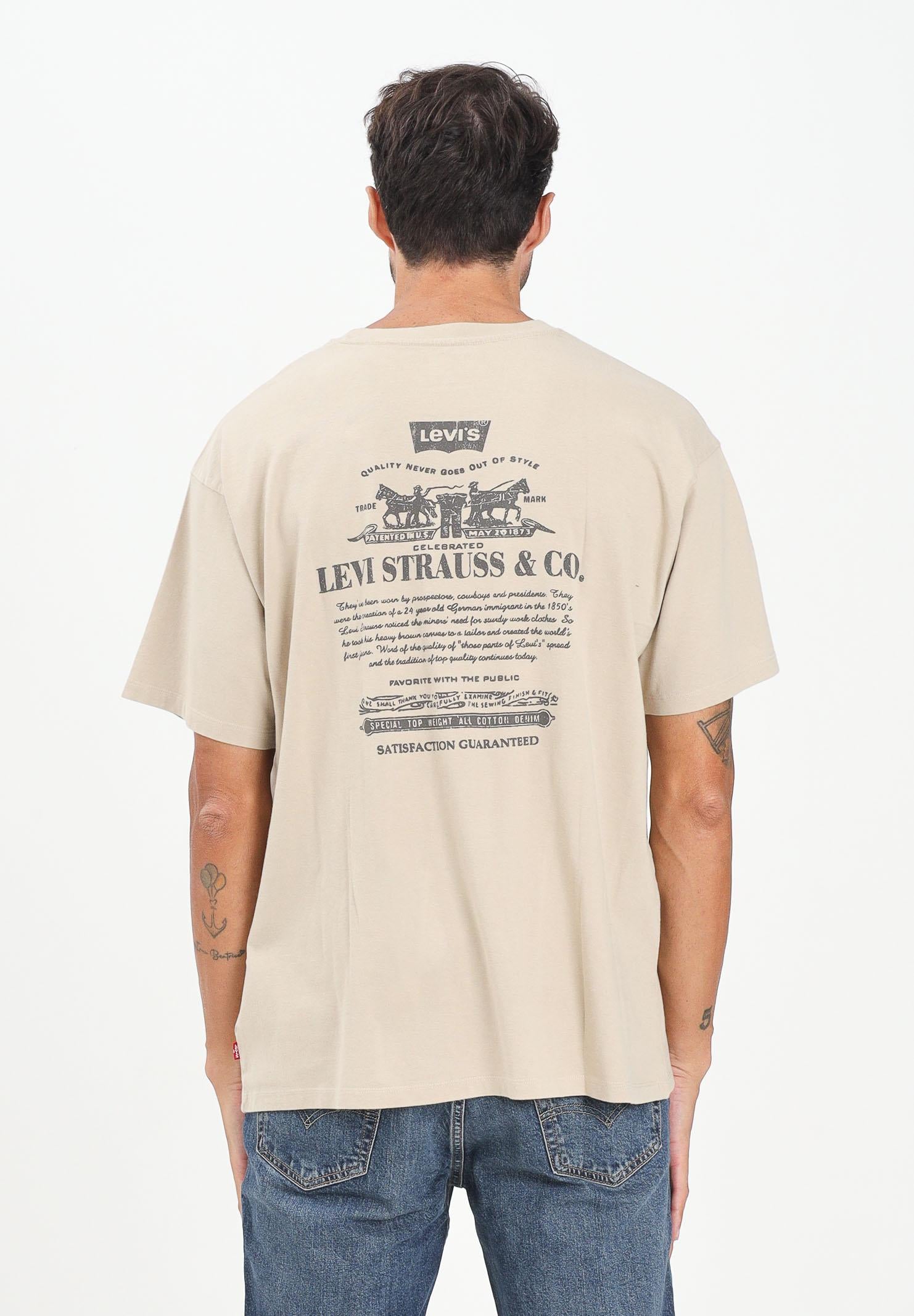 LEVI&#39;S® T-shirt a manica corta Vintage beige da uomo 87373-0217 . LEVI&#39;S® 