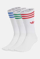 Calzini Solid Crew (3 paia) bianchi per uomo e donna JJ1984  ADIDAS ORIGINALS 