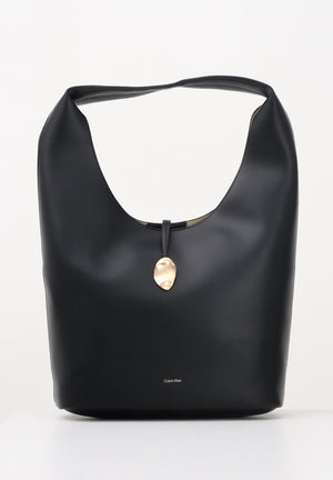 CALVIN KLEIN Shopper nera da donna con pochette LV04K3149G UB1 CALVIN KLEIN 