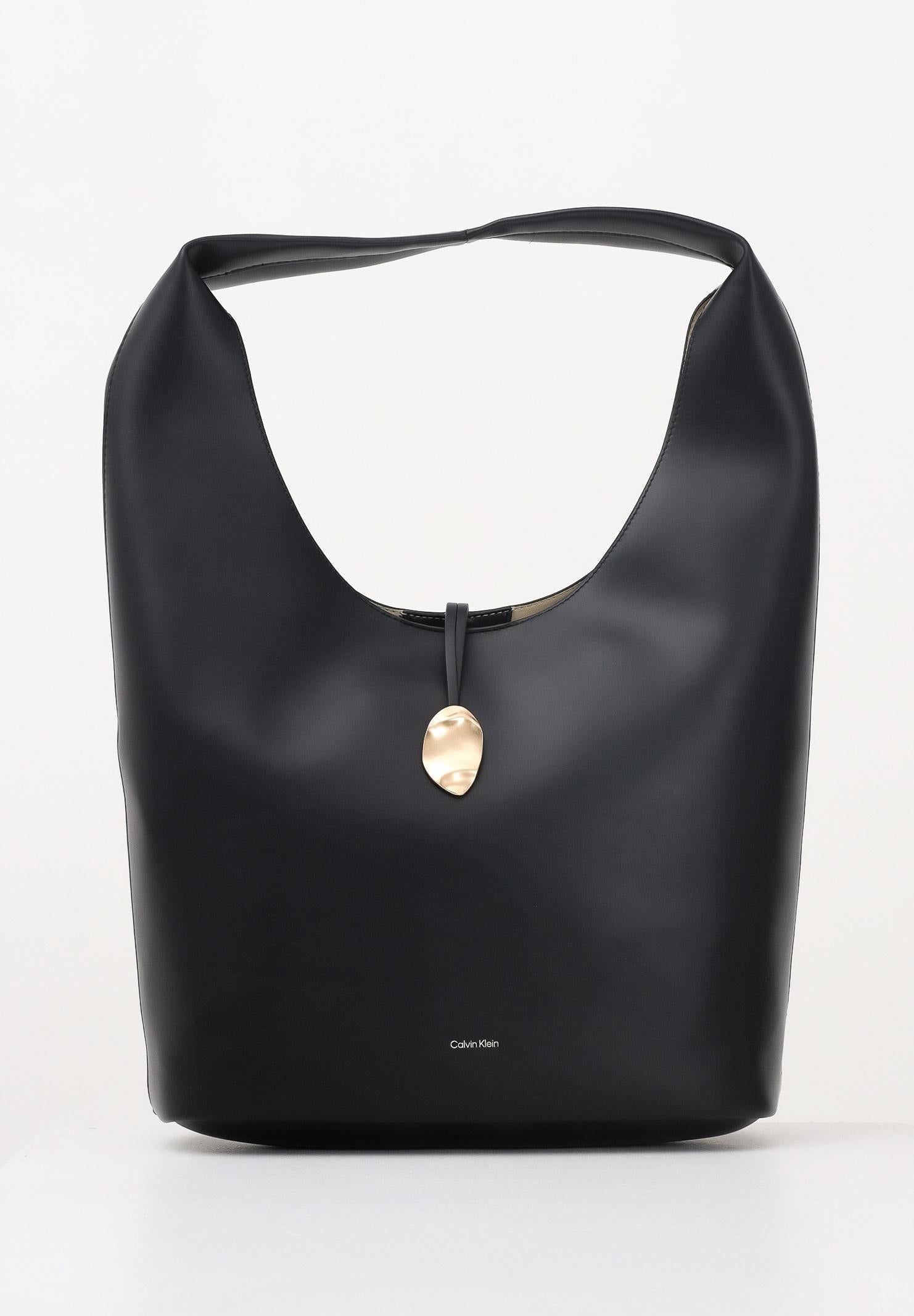 CALVIN KLEIN Shopper nera da donna con pochette LV04K3149G UB1 CALVIN KLEIN 