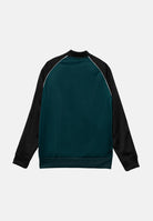 ADIDAS ORIGINALS Felpa con zip Adicolor SST verde per bambino e bambina JV8565  ADIDAS ORIGINALS 