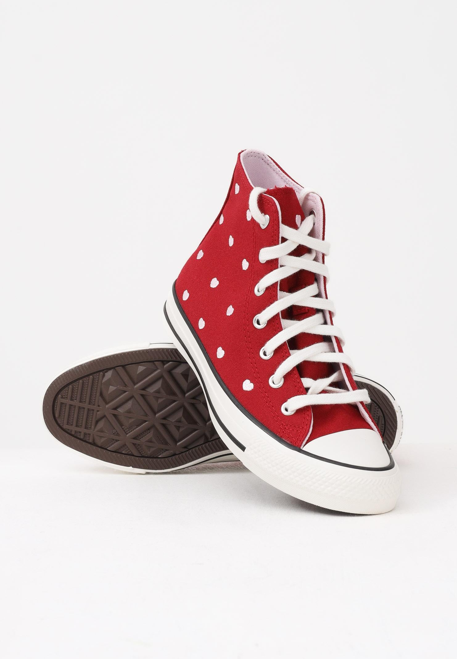 CONVERSE Sneakers Chuck Taylor All Star Valentine's Day bordeaux da donna A19065C . CONVERSE 