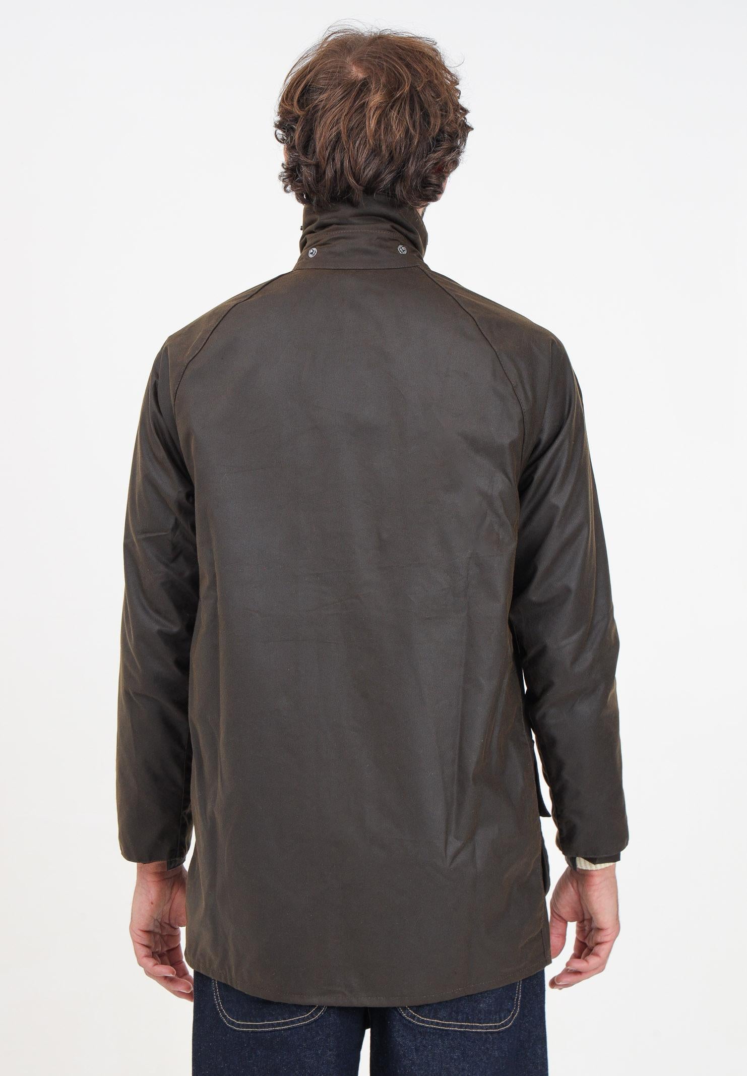 BARBOUR Giubbotto cerato Beaufort color oliva da uomo 242-MWX0002MWX OL71 BARBOUR 