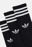 ADIDAS ORIGINALS Calzini con 3 Stripes, 3 paia, neri per uomo e donna JV7402  ADIDAS ORIGINALS 