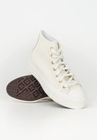 CONVERSE Sneakers Chuck Taylor All Star Lift Platform Golden Hits panna da donna A12764C . CONVERSE 