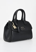 ARMANI EXCHANGE Borsa a mano nera da donna con lucchetto XW000395AF12040 UC001 ARMANI EXCHANGE 