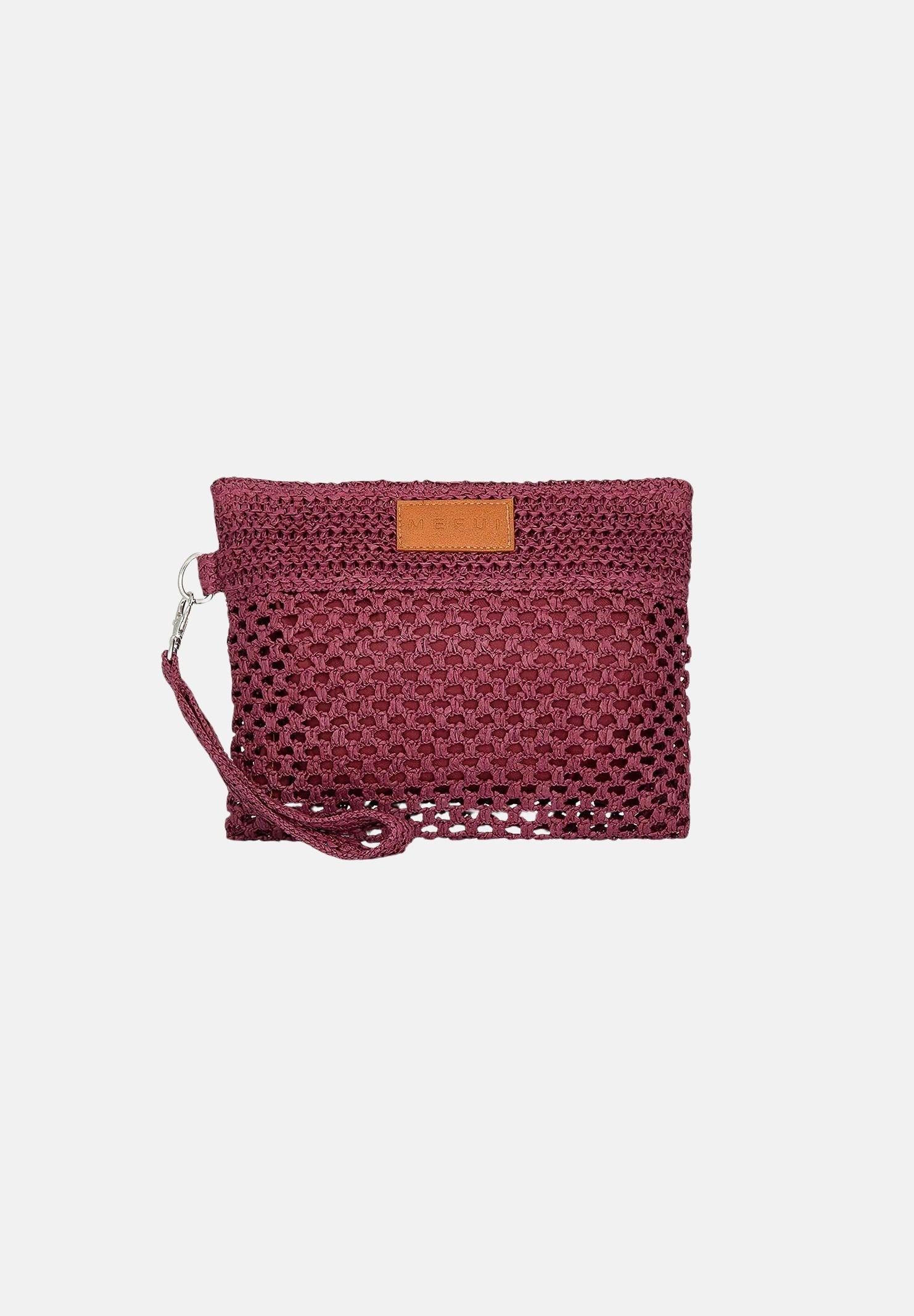 ME FUI Pochette color prugna da donna MA26-SW0055PL . ME FUI 