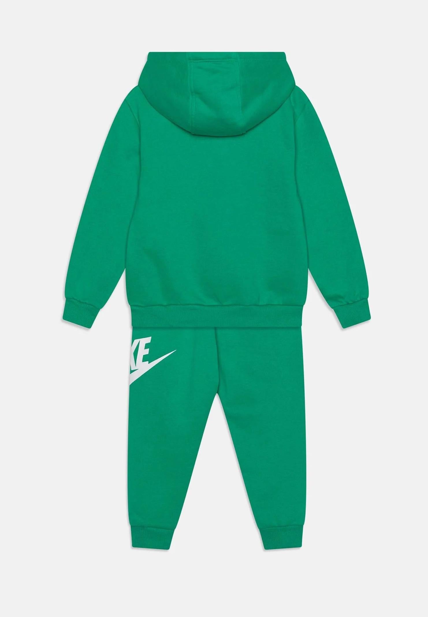 NIKE Tuta Club Fleece verde da neonato 66L595 E5D NIKE 