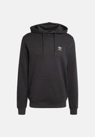 ADIDAS ORIGINALS Felpa con cappuccio Trefoil Essentials nera da uomo JD2404 . ADIDAS ORIGINALS 