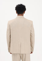 I'M BRIAN Giacca monopetto beige da uomo GIA3666 0025 I'M BRIAN 