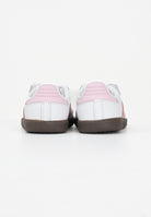 ADIDAS ORIGINALS Sneakers Samba OG Comfort Closure Elastic Lace bianche e rosa da neonato JQ2847  ADIDAS ORIGINALS 