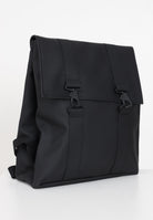 RAINS Zaino MSN nero per uomo e donna RA13300 BL RAINS 